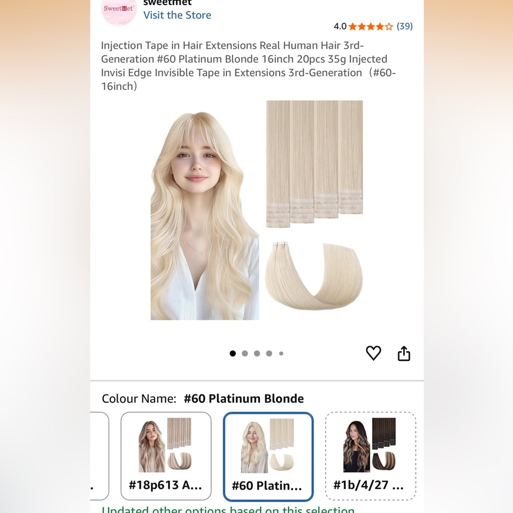 Platinum Blonde Hair Extensions